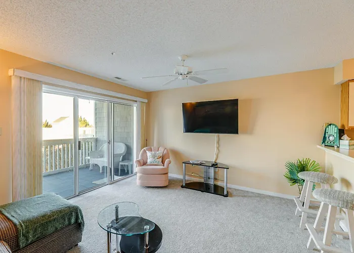 Half Mi To Beach: Bayfront Ocean Condo, Deck Ferienhaus *